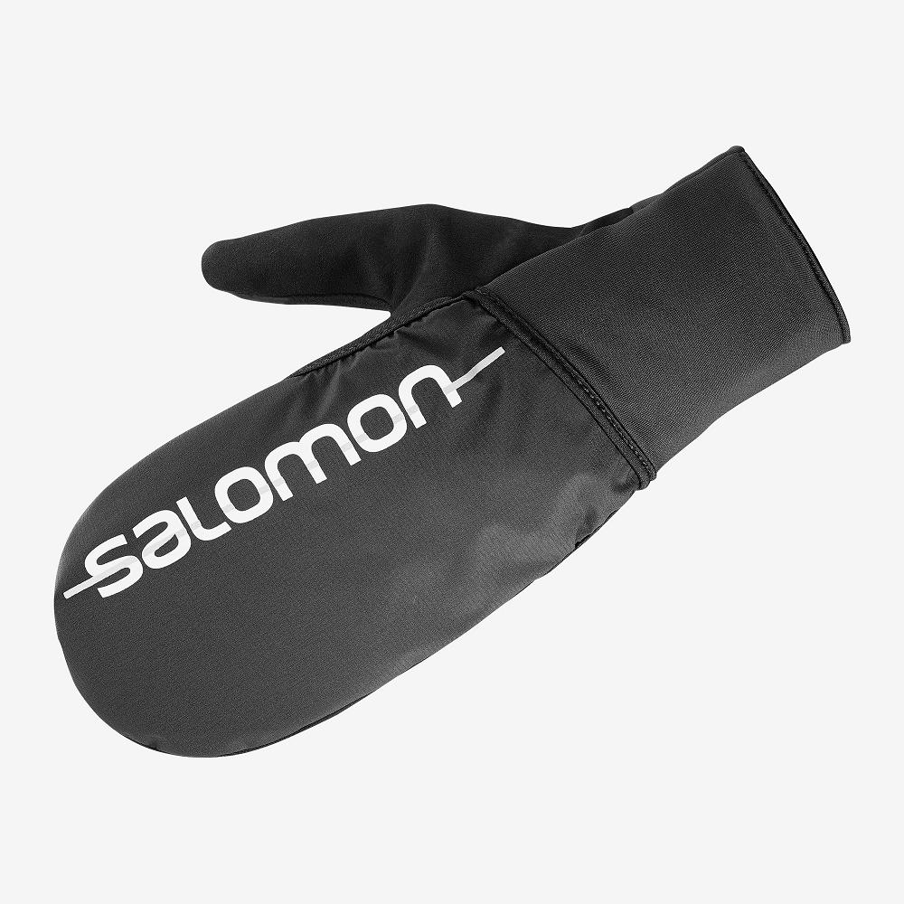 SALOMON UK FAST WING U - Mens Gloves Black,NYXQ95241